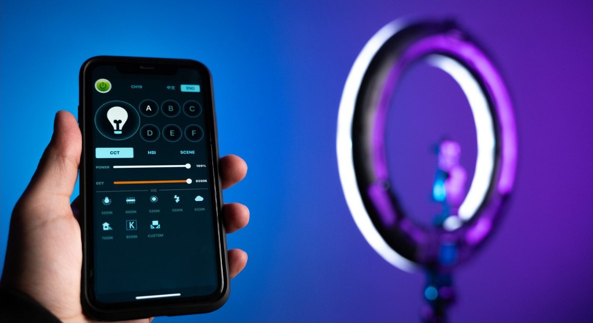 A lámpa beállítása a telefonos alkalmazásban